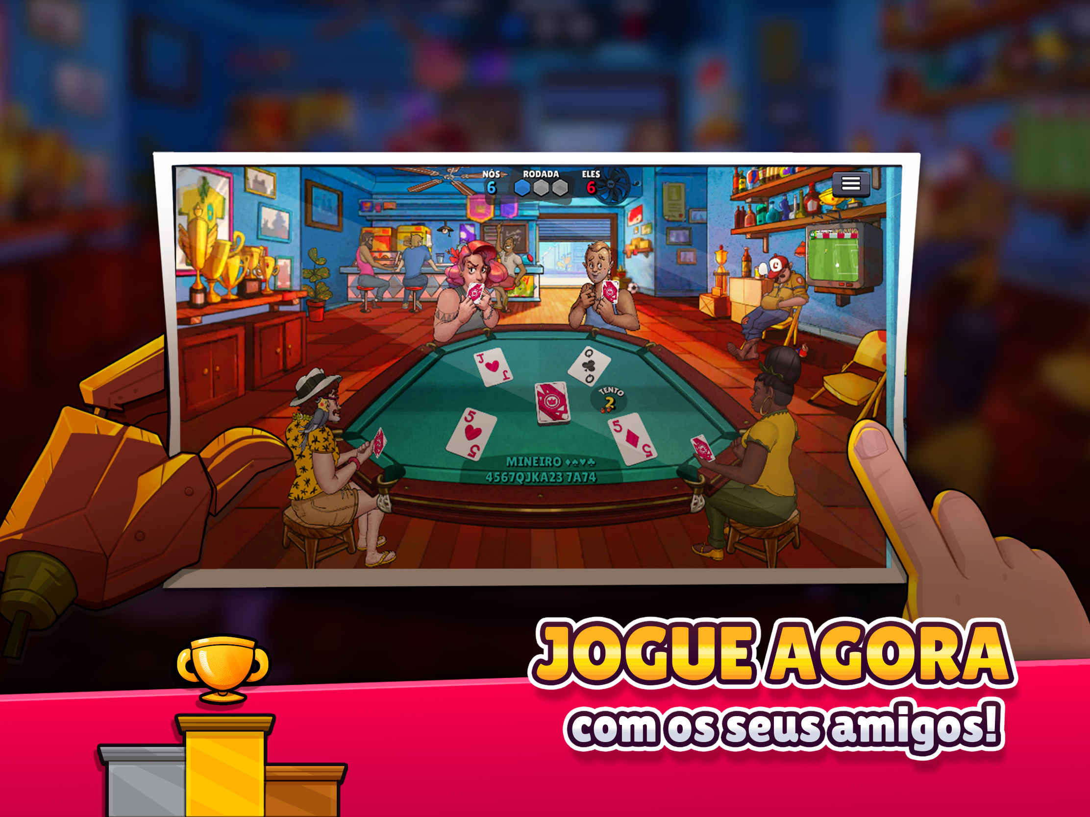 Truco Arena - tela 1